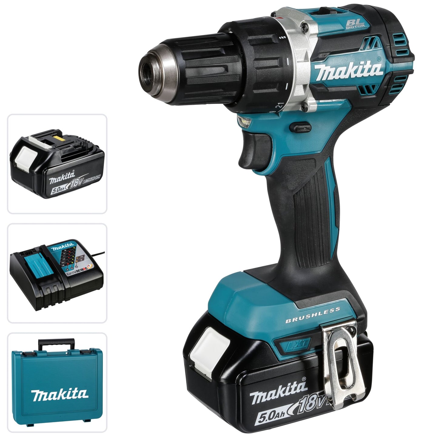 Makita DDF484RTE Cordless Drill Driver