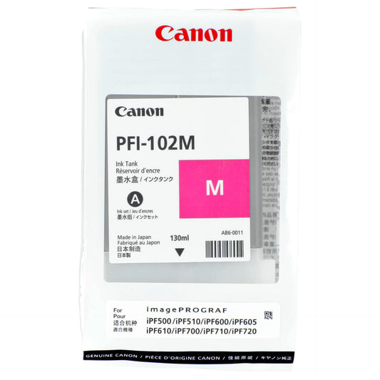 Canon PFI-102 M ink   magenta