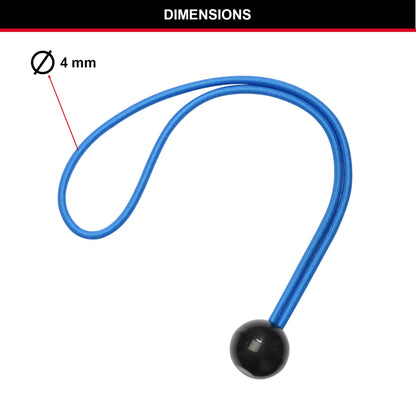 Master Lock Bungees 10-PK Plastic Ball 3258EURDA