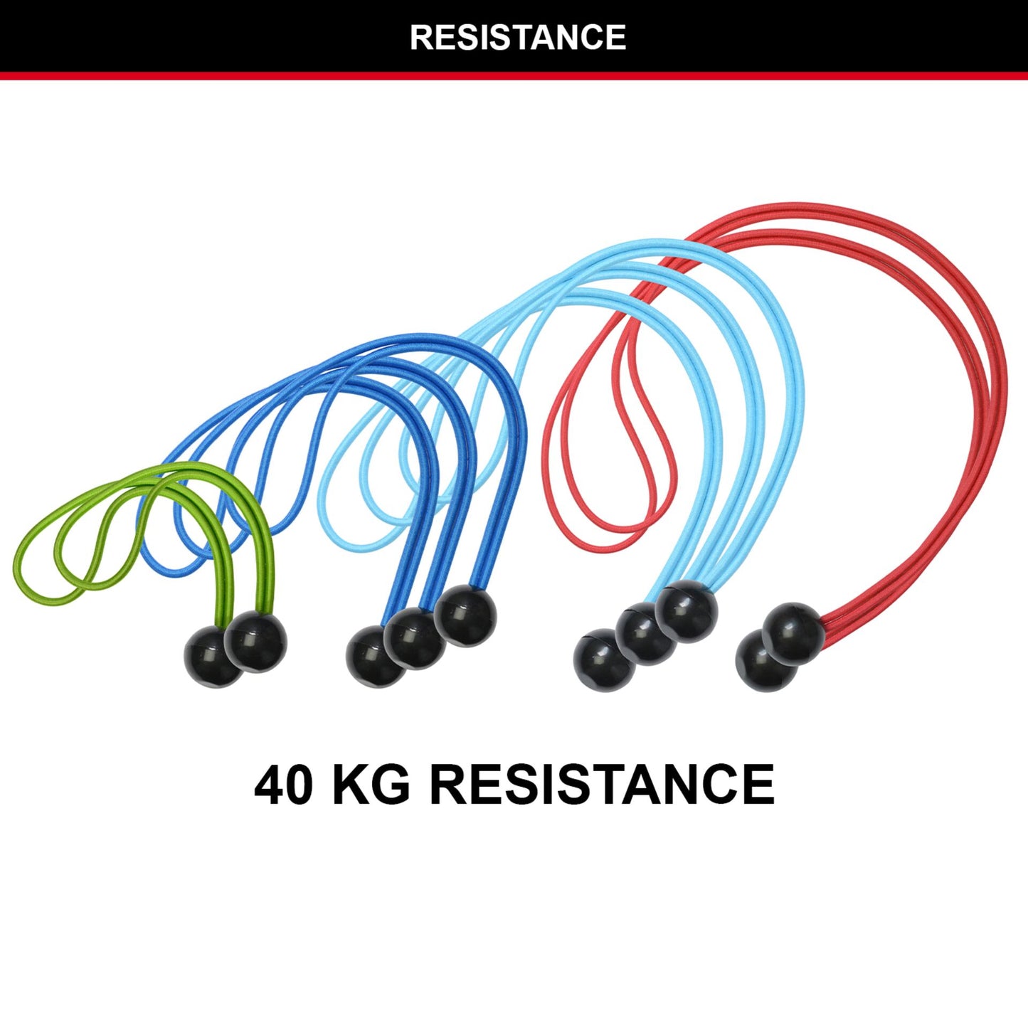 Master Lock Bungees 10-PK Plastic Ball 3258EURDA