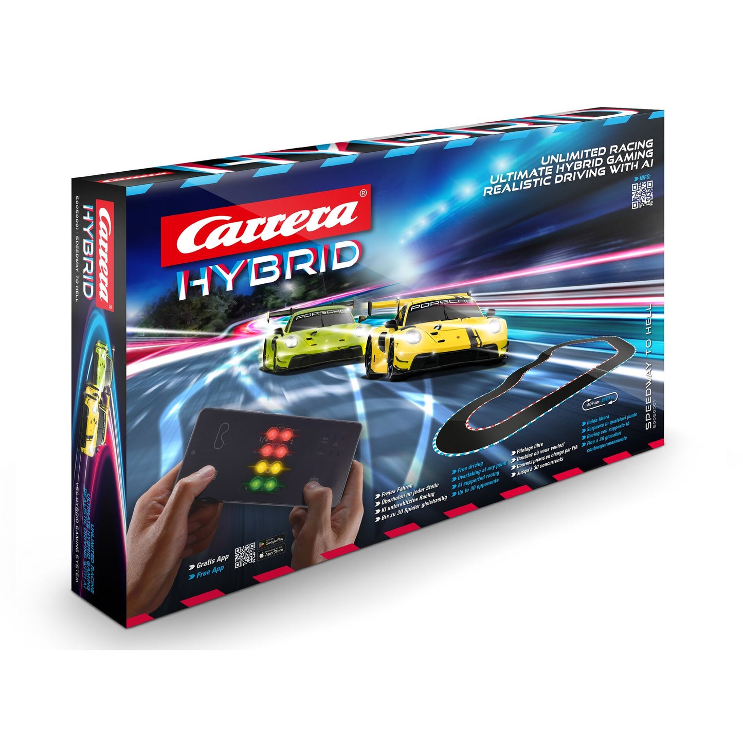 Carrera Hybrid Speedway to Hell Racing Set