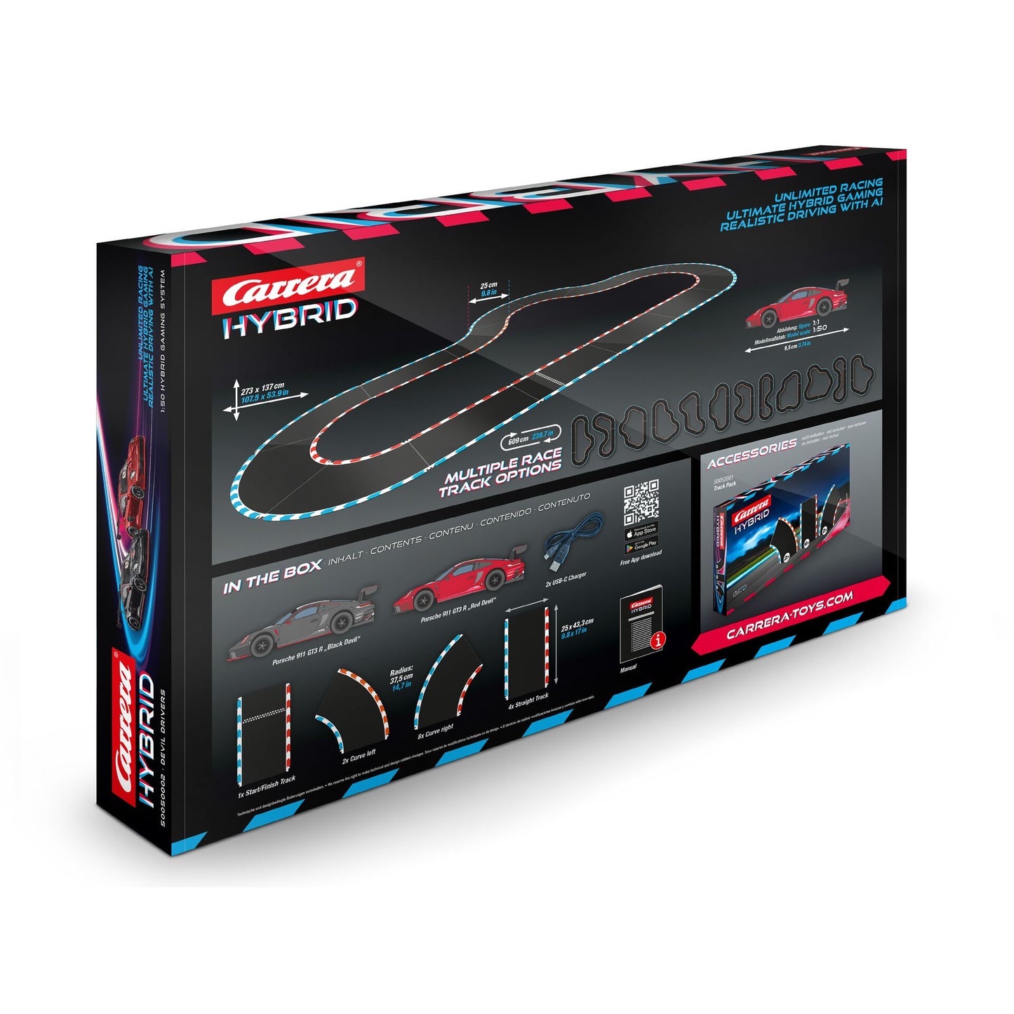 Carrera Hybrid Devil Drivers Hybrid Racing Set