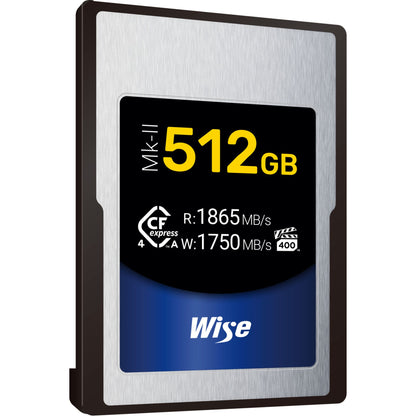 Wise CFexpress 4.0 Type A Mk-II 512GB             WI-CFX4-A512M2