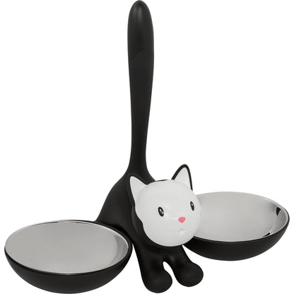 Alessi Cat Bowl Tigrito black AMMI09 B