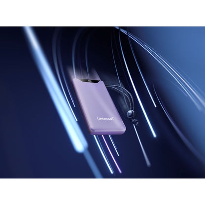 Intenso Powerbank F10000    Lila 10000 mAh incl. USB-C to Type-C