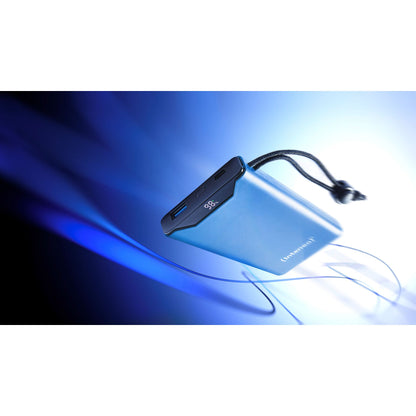 Intenso Powerbank F10000 Blue 10000 mAh incl. USB-C to Type-C