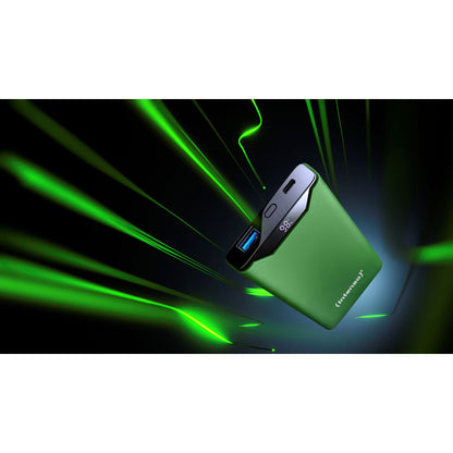 Intenso Powerbank F10000 green 10000 mAh incl. USB-C to Type-C