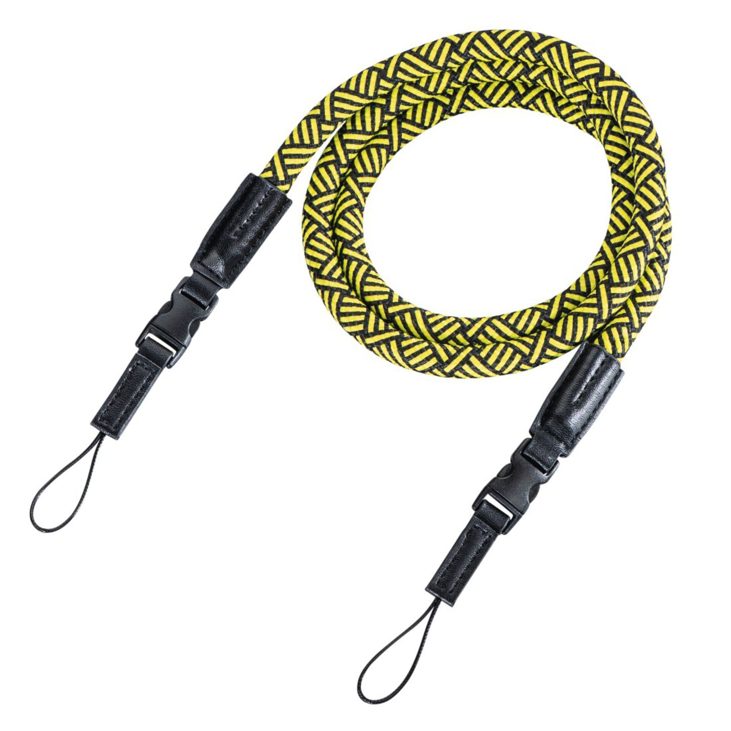 Hama Camera Strap  Braid 120 black/yellow