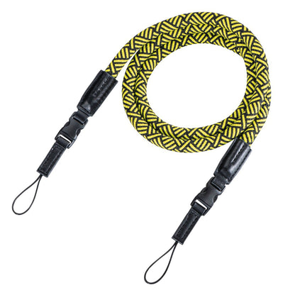 Hama Camera Strap  Braid 120 black/yellow