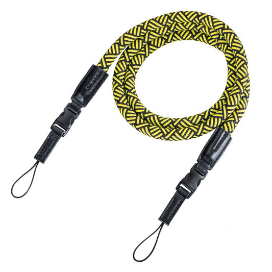 Hama Camera Strap  Braid 120 black/yellow