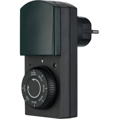 REV timer mechanisch IP44 black-green