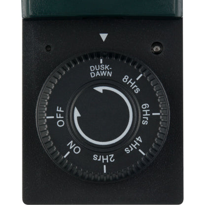 REV timer mechanisch IP44 black-green