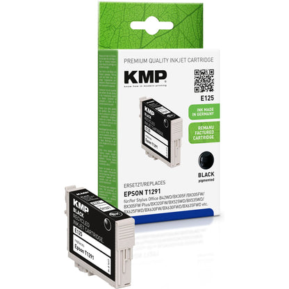 KMP E125 ink cartridge black compatible with Epson T 129