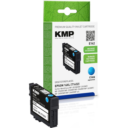 KMP E142 ink cartridge cyan compatible with Epson T1632