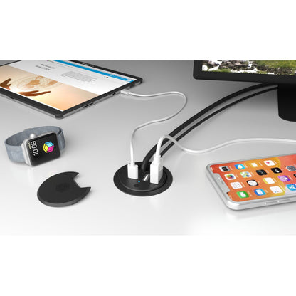 Raidsonic ICY BOX IB-HUB1407 USB Desk Charger