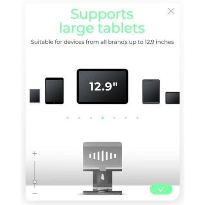 Raidsonic IB-TH200-R Laptop / Tablet Stand
