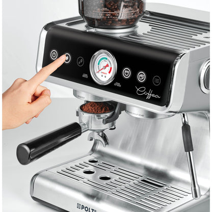 POLTI COFFEA G50S Siebträgermaschine mit Mahlwerk