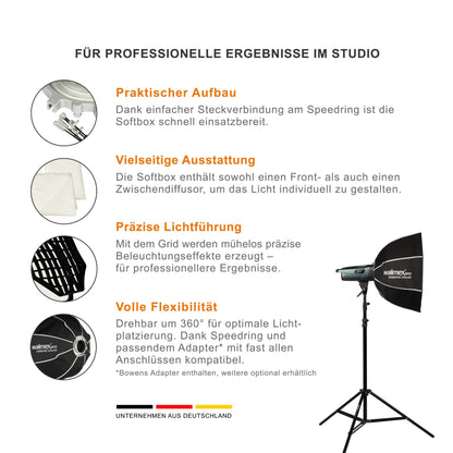 Walimex pro Softbox Essential Octa 60