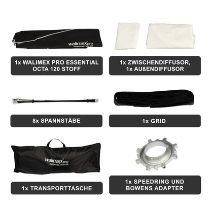 Walimex pro Softbox Essential Octa 120