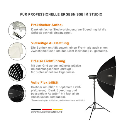 Walimex pro Softbox Essential Octa 150