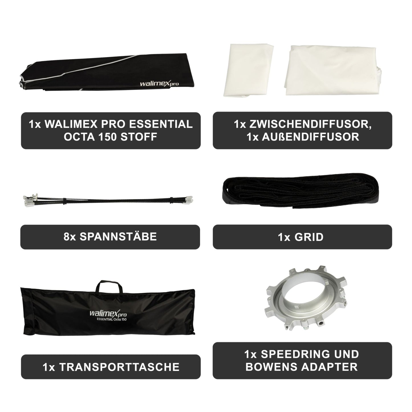 Walimex pro Softbox Essential Octa 150