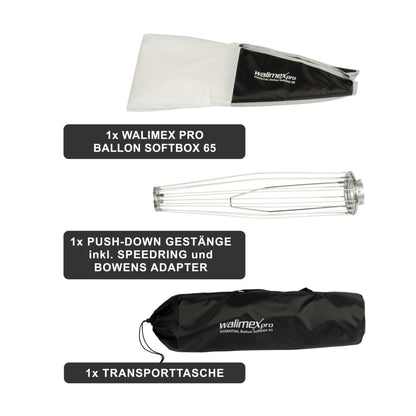 Walimex pro Softbox Essential Ballon 65