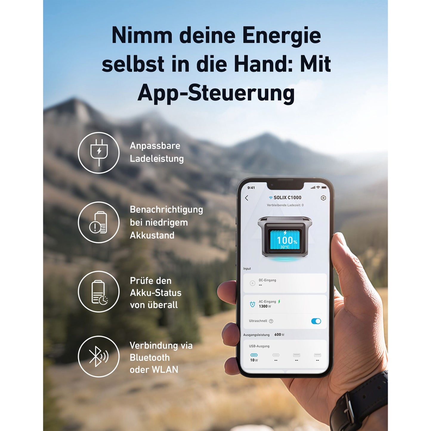 Anker SOLIX C1000X Powerstation