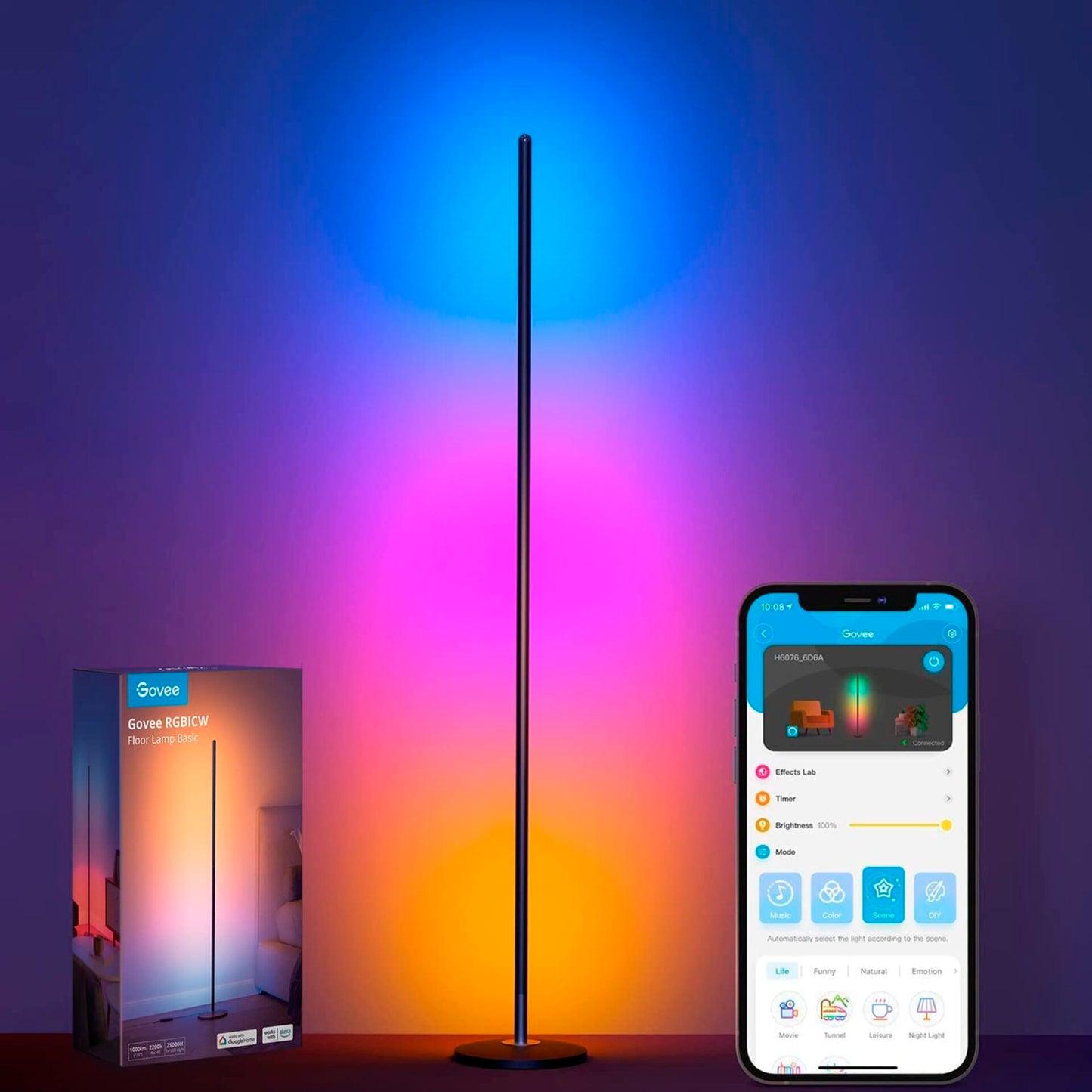 Govee - Smart Corner Floor Lamp