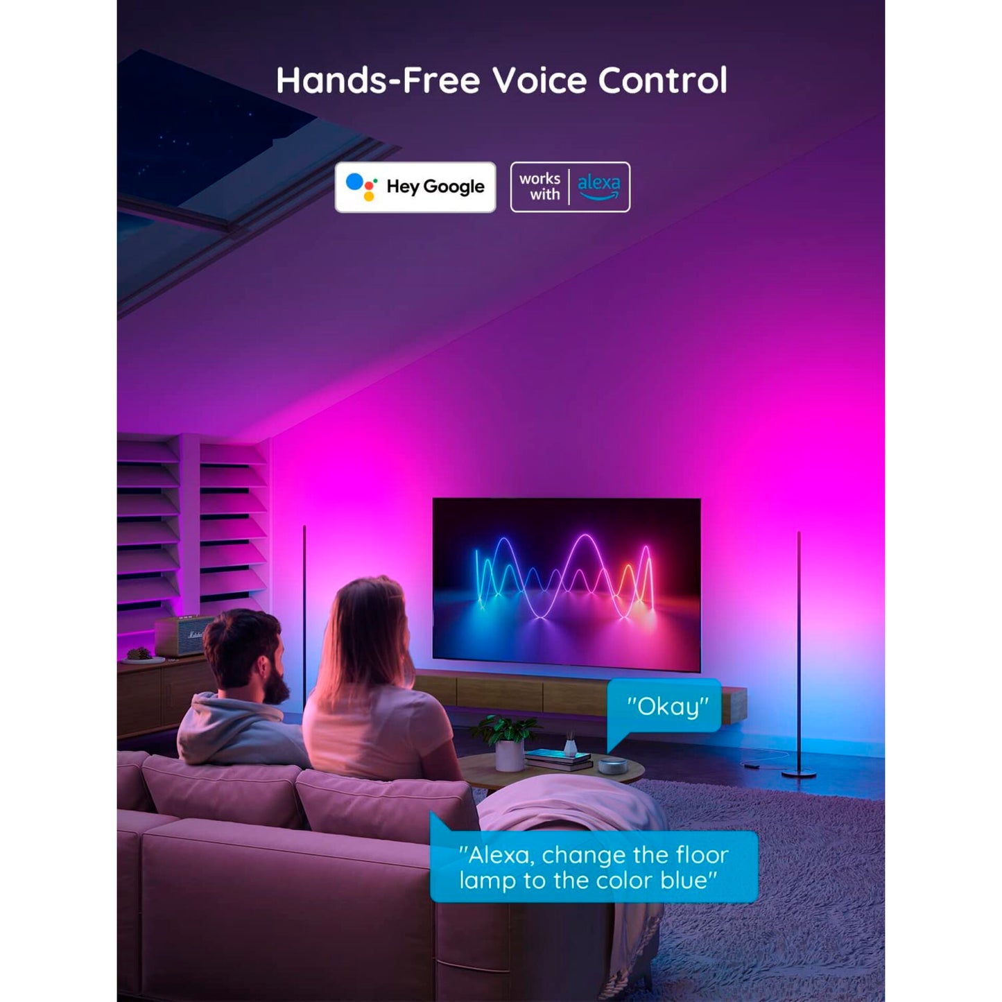 Govee - Smart Corner Floor Lamp