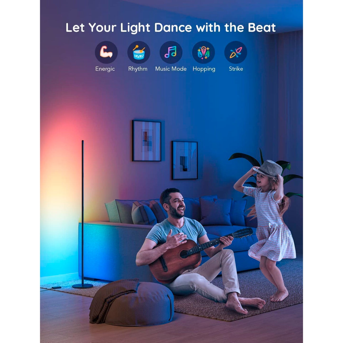 Govee - Smart Corner Floor Lamp