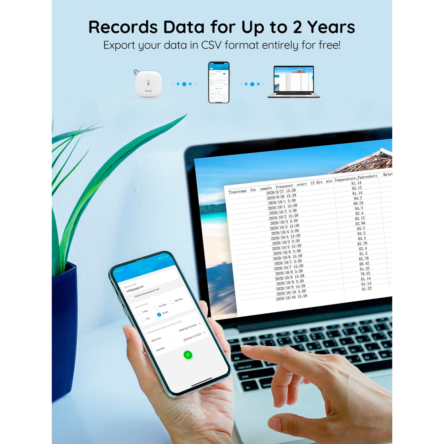 Govee - WiFi Thermo-Hygrometer