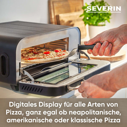 Severin PG 8575 SERICO Digitaler Pizza Ofen